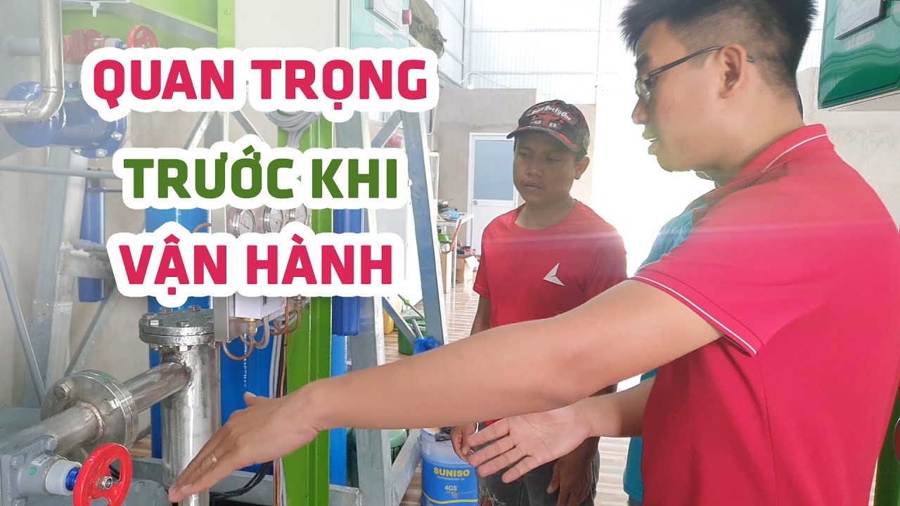 Nguyên tắc cơ bản và quan trọng khi vận hành máy đá