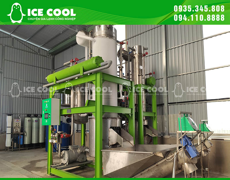 Máy đá viên ICE COOL chất lượng cao sử dụng công nghệ mới hiện đại