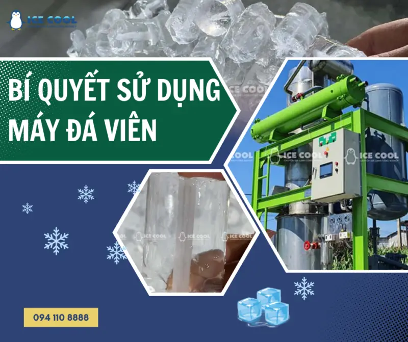 Bí quyết sử dụng máy đá viên