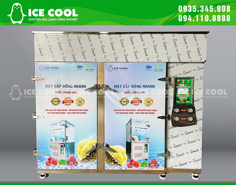 Máy cấp đông nhanh 24 khay ICE COOL chất lượng cao