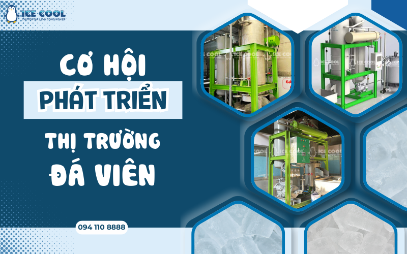 Cơ hội phát triển thị trường đá viên tại các khu vực đang phát triển