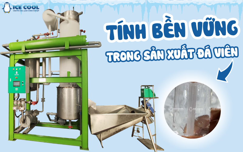 Tính bền vững trong sản xuất đá viên