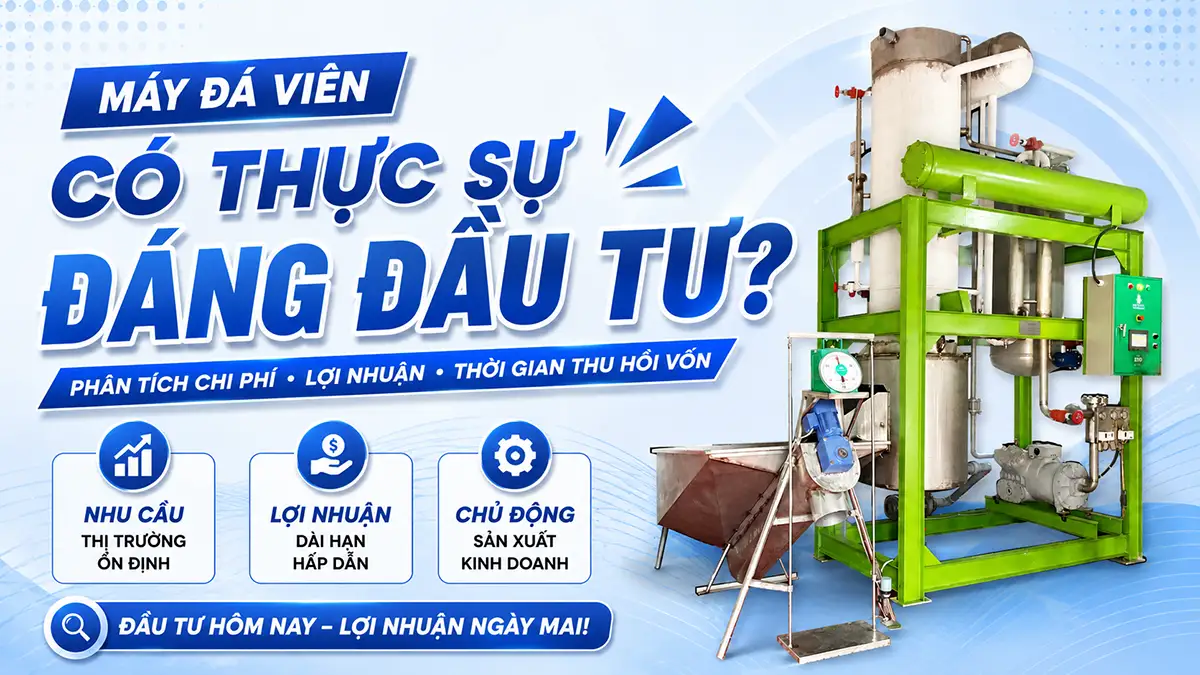 Máy đá viên có đáng đầu tư hay không? Những điều người khởi nghiệp cần biết