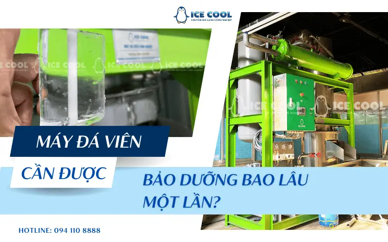 Máy đá viên cần được bảo dưỡng bao lâu một lần?