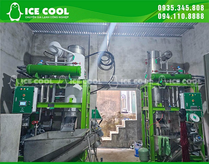 Máy đá viên ICE COOL chất lượng cao được khách hàng tin tưởng lựa chọn