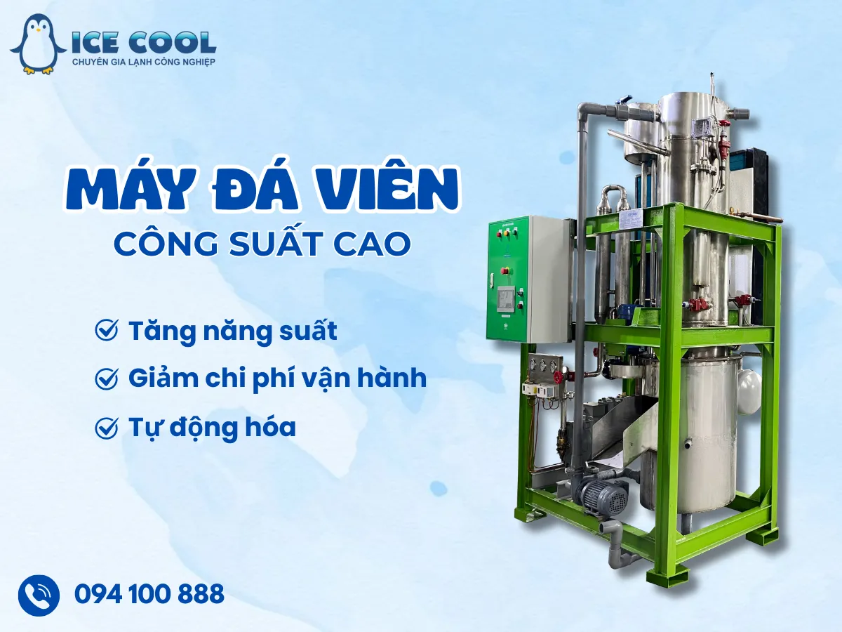 lợi ích của máy đá viên công suất cao