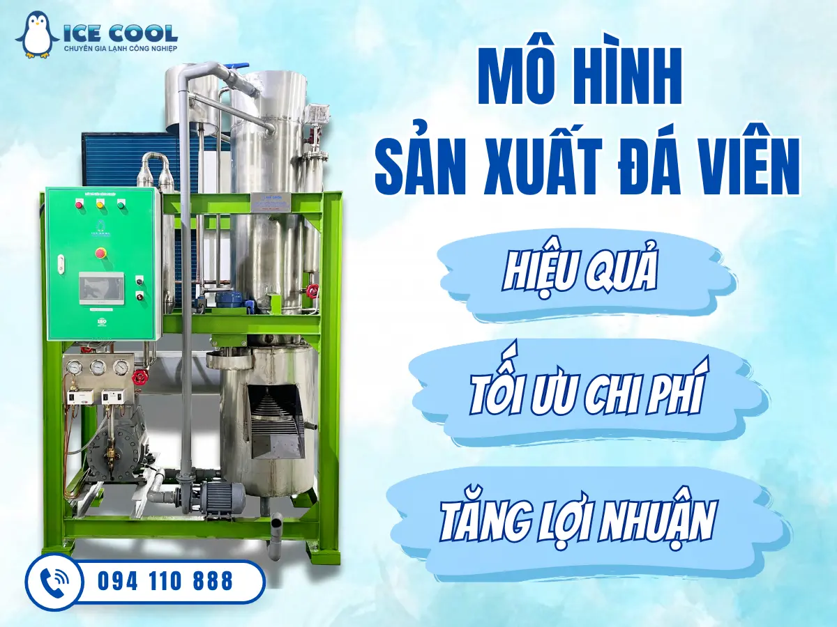 Làm thế nào để xây dựng một mô hình sản xuất đá viên hiệu quả