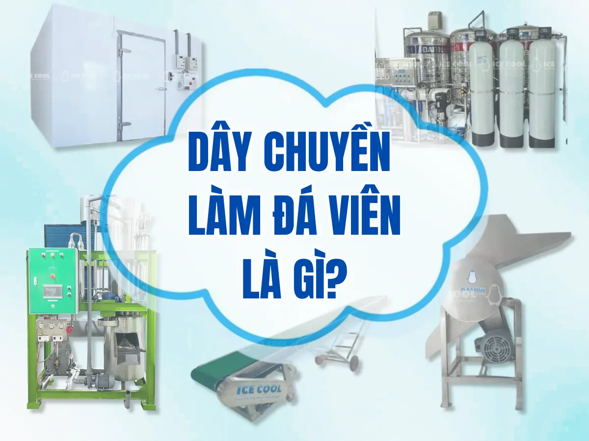 Dây chuyền làm đá viên