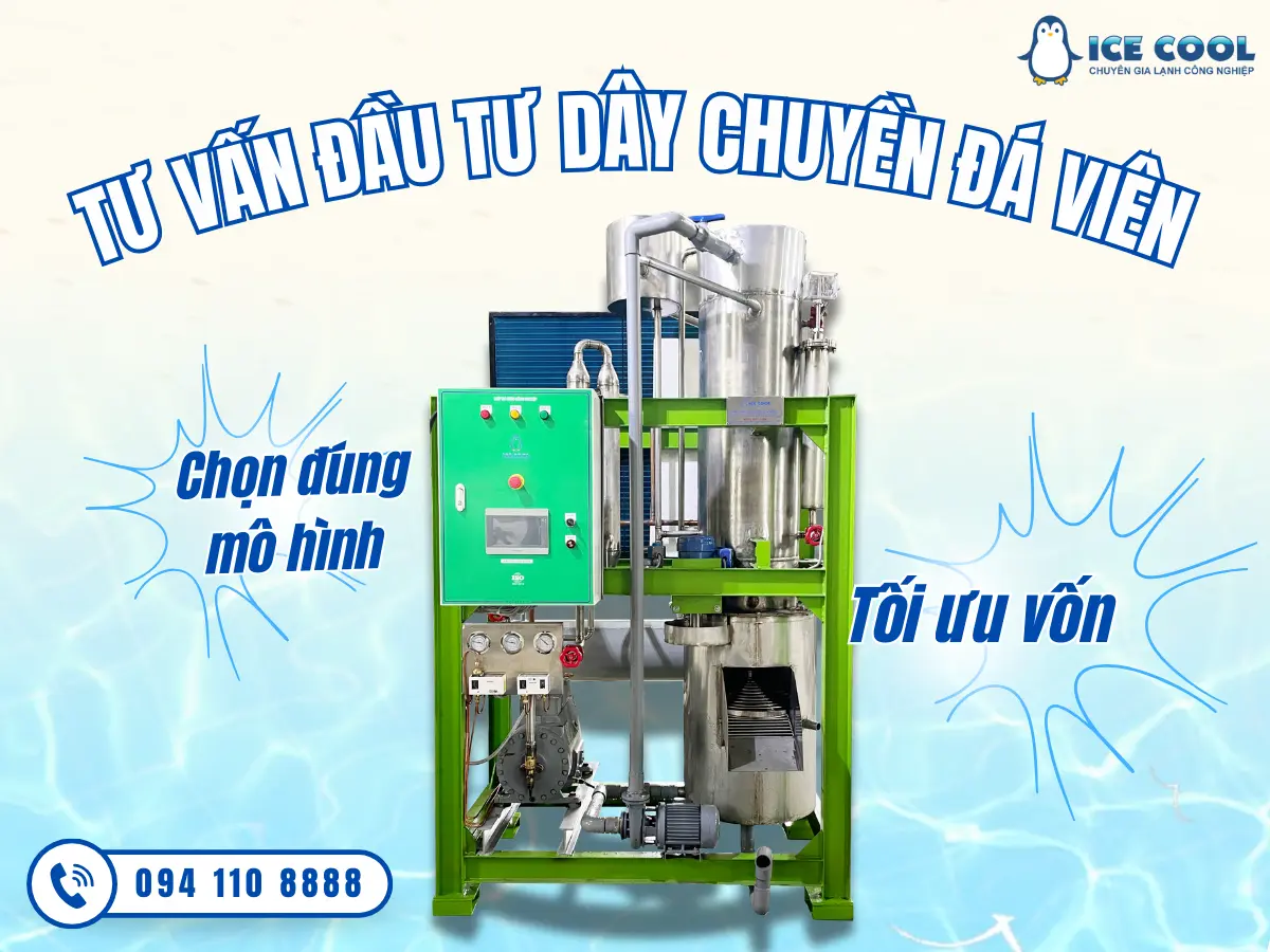 Tư vấn đầu tư dây chuyền đá viên