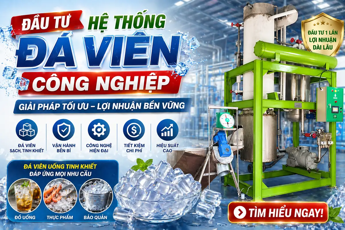 Đầu tư hệ thống đá viên công nghiệp
