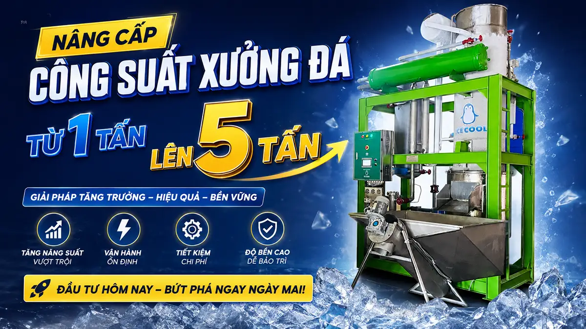 Nâng cấp công suất xưởng đá từ 1 tấn lên 5 tấn