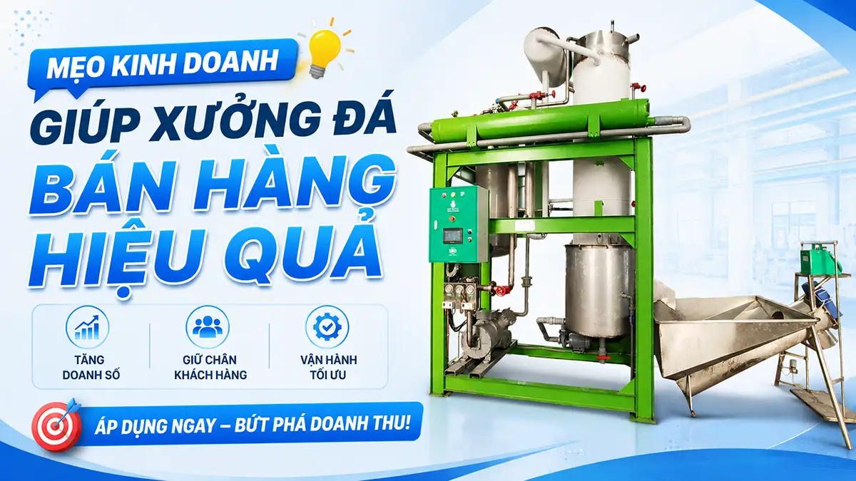 Mẹo kinh doanh giúp xưởng đá bán hàng hiệu quả hơn vào mùa mưa