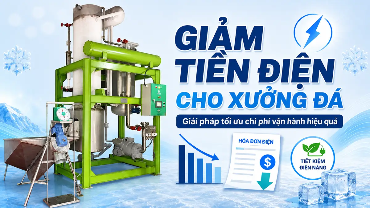Giảm tiền điện cho xưởng đá từ khâu lựa chọn máy đến vận hành