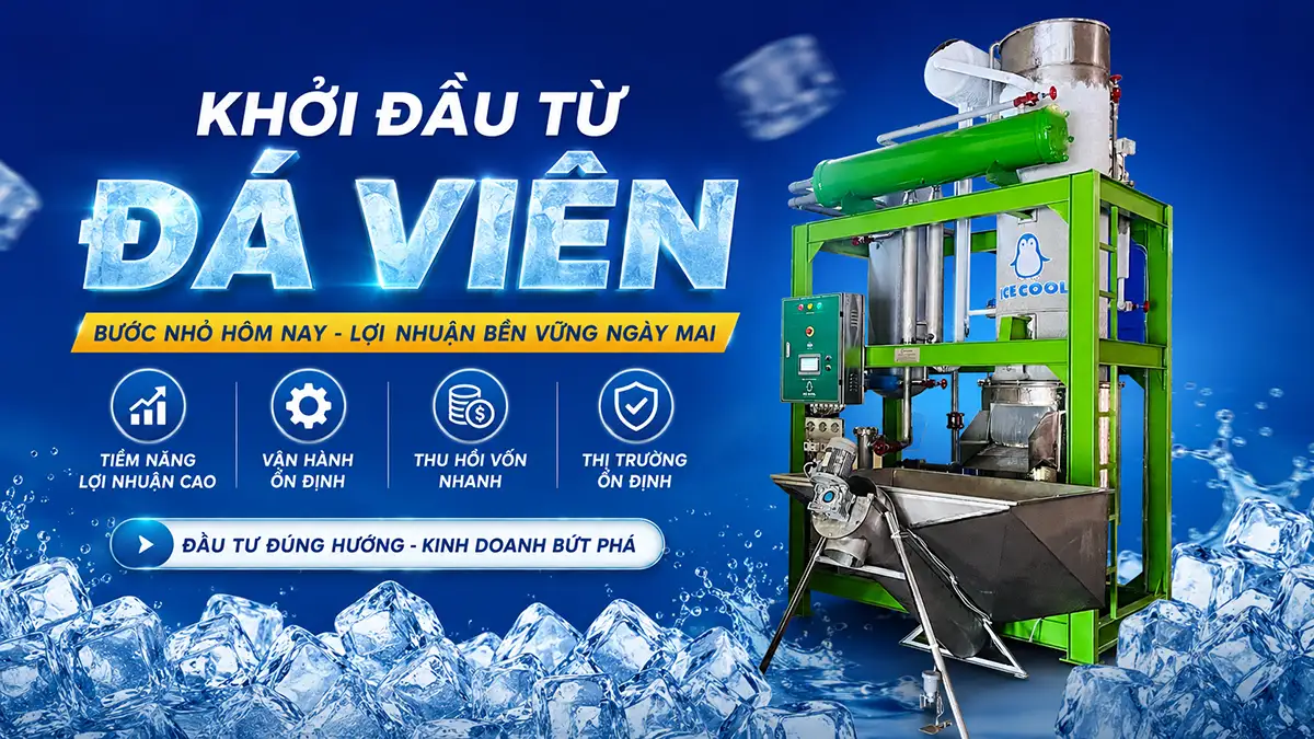 Khởi đầu từ đá viên, hướng đến lợi nhuận bền vững